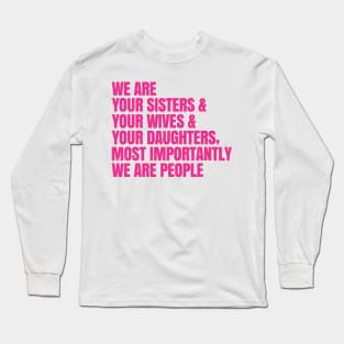 Fight For Womens Rights Womens March 2020 Long Sleeve T-Shirt